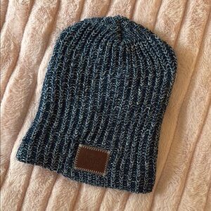 Love Your Melon Blue Knit Hat